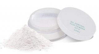 A'PIEU Рассыпчатая матирующая пудра Oil Control Film Powder SPF15 White, 6 гр