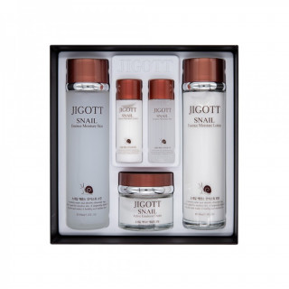 [JIGOTT] МУЦИН УЛИТКИ/НАБОР для ухода за лицом SNAIL ESSENCE MOISTURE SKIN CARE 3SET