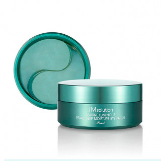 JMsolution Гидрогелевые патчи с жемчугом Marine luminous pearl deep moisture eye patch