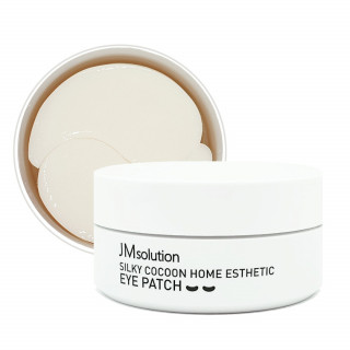 JMSolution Silky Cocoon Home Esthetic Eye Patch Гидрогелевые патчи с протеинами шёлка 60шт