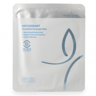 Гидрогелевая детокс-маска с глутатионом Beauugreen Vitalizing Glutathione Hydrogel Mask