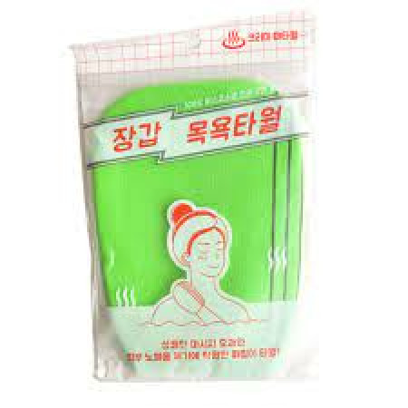 Мочалка-варежка из вискозы [Sung Bo Cleamy] Viscose Exfoliating Body Towel