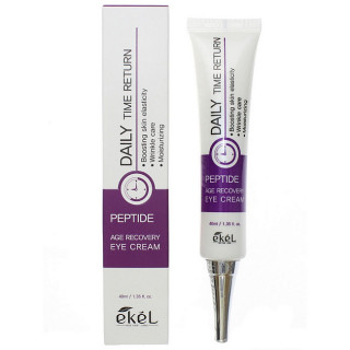 Ekel Крем для век антивозрастной с пептидами / Daily Time Return Age Recovery Eye Cream Peptide, 40 мл
