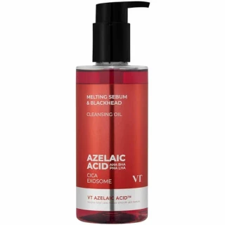 Гидрофильное масло для проблемной кожи лица с азелаиновой кислотой VT Cosmetics Az Care Cleansing Oil