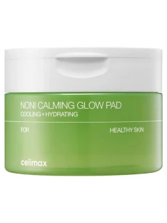 Успокаивающие тонер-пэды с экстрактом нони Celimax The Real Noni Calming Glow Pad