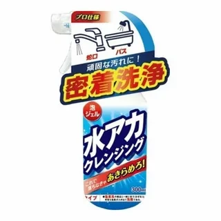 Yuwa Tipo's Mizuaka Cleansing Чистящее средство для ванной комнаты против известкового налета, спрей, 300 мл